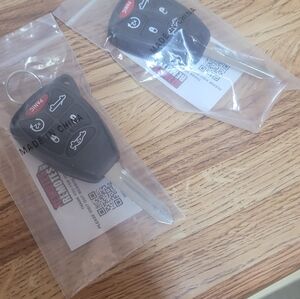 Car Key Fob with Remote Buttons